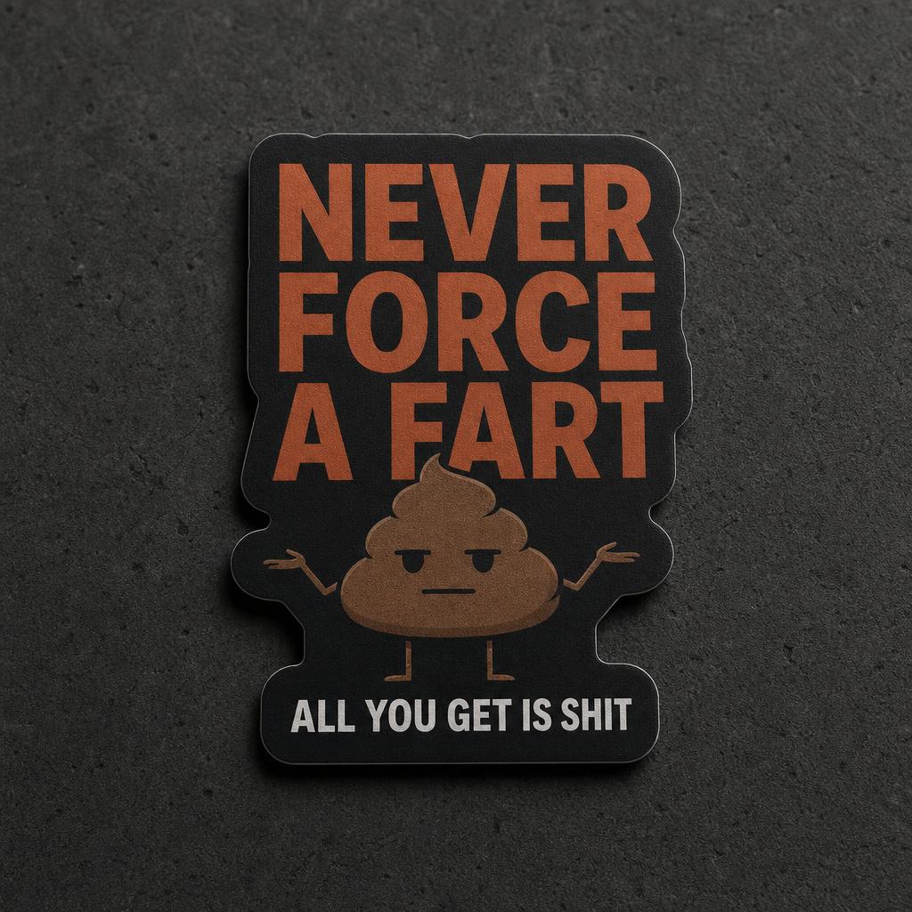 All you get is 💩 sticker